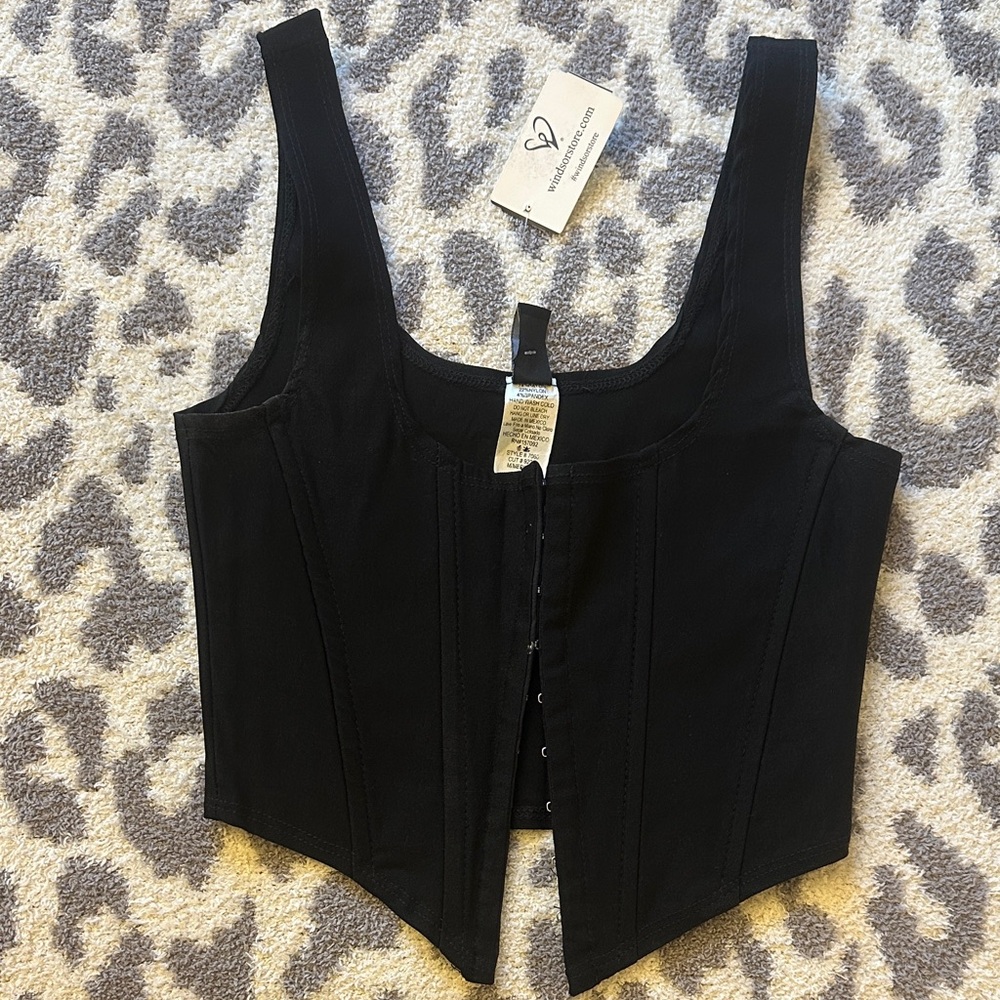 Black Corset Top